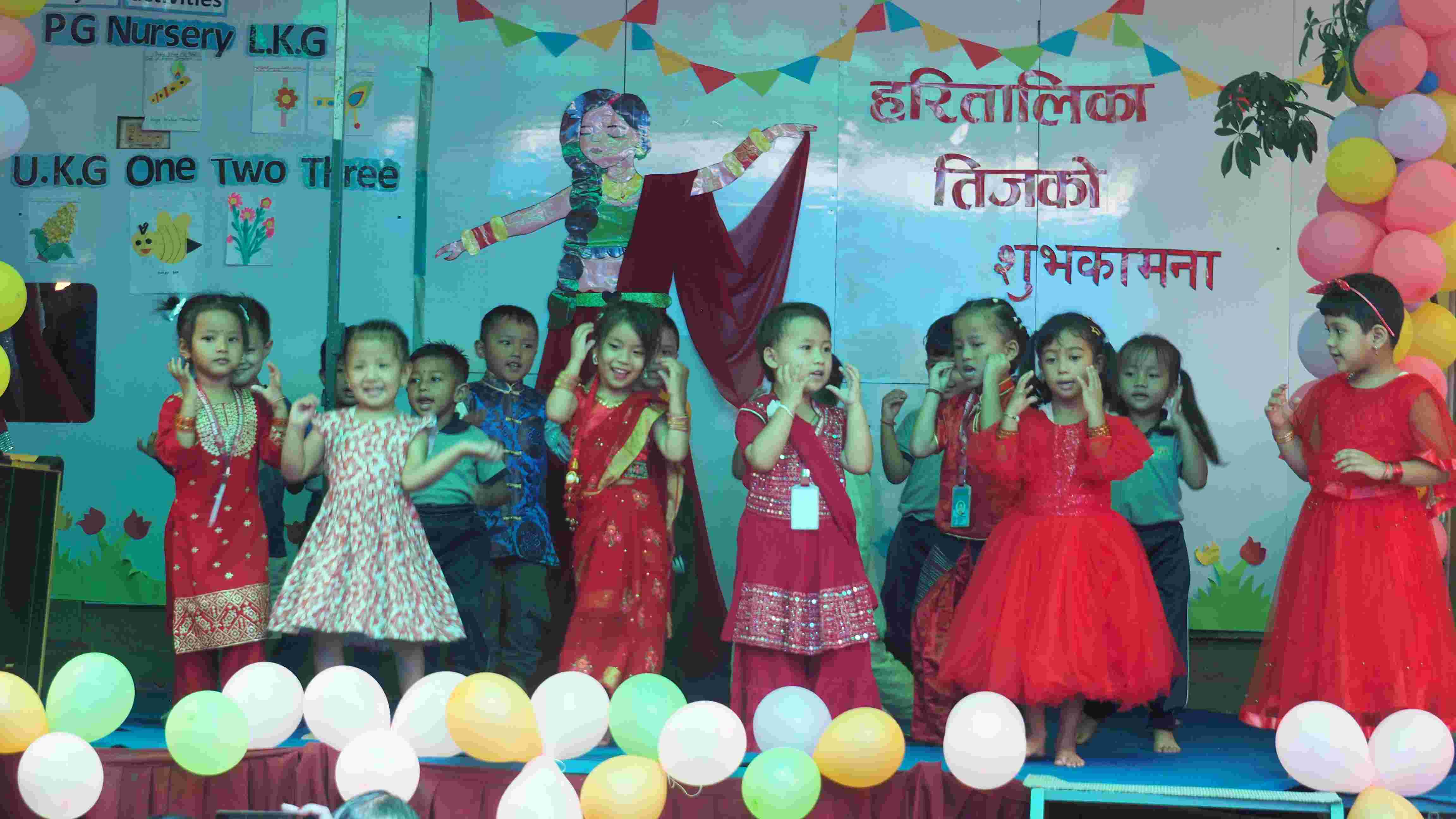 Shubha Bihan Kids Home School - Dance Performance by L.K.G