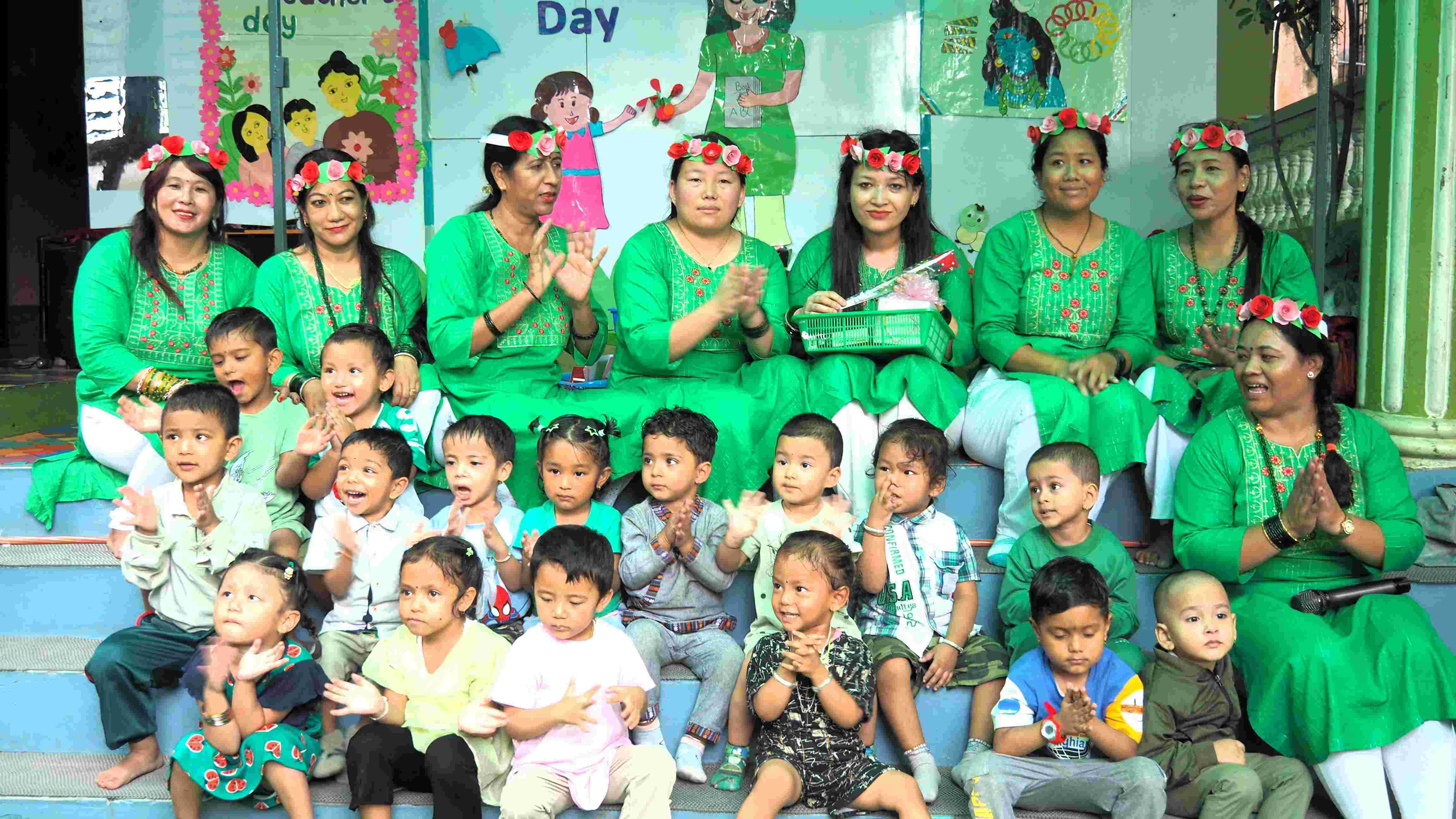 Shubha Bihan Kids Home School - Teacher's Day Celebration